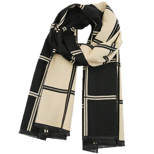 围巾男冬季男士仿羊绒针织潮男生生日礼物送男友百搭围脖冬款保暖