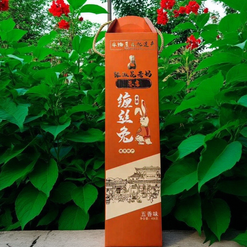 成都地方特产缠丝兔即食肉类图片