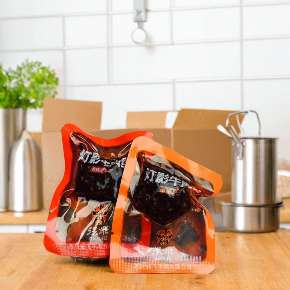 四川特产张飞灯影牛肉丝散装500g香辣味独立小包装传统小休闲零食