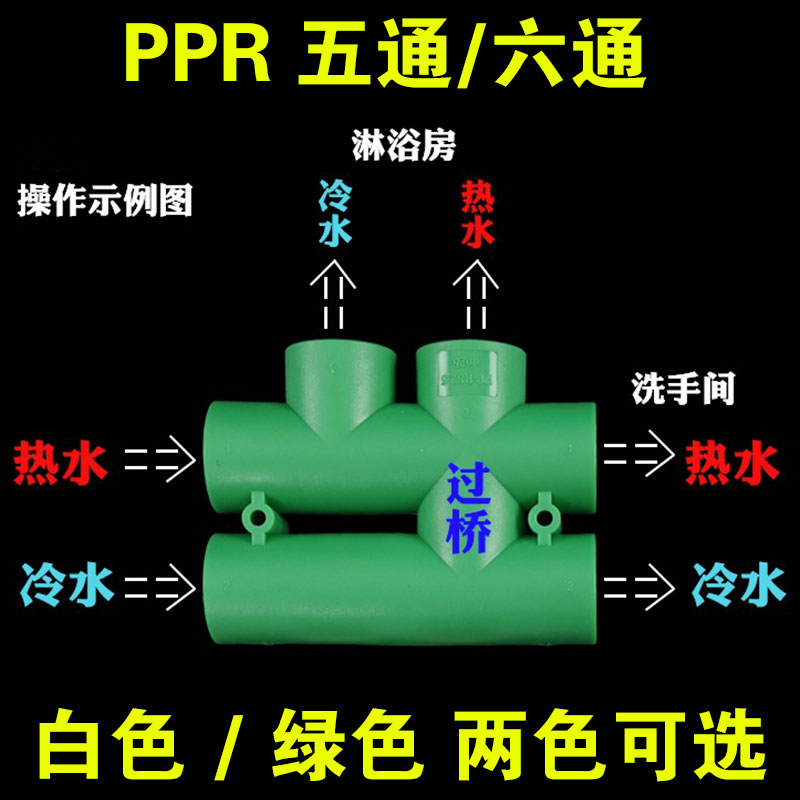 精品PPR五通六通2025PPR管子