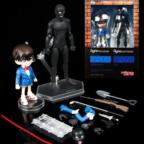 布鲁可限量版figma SP-001柯南SP-058公仔手办盒装动漫迷必抢摆件