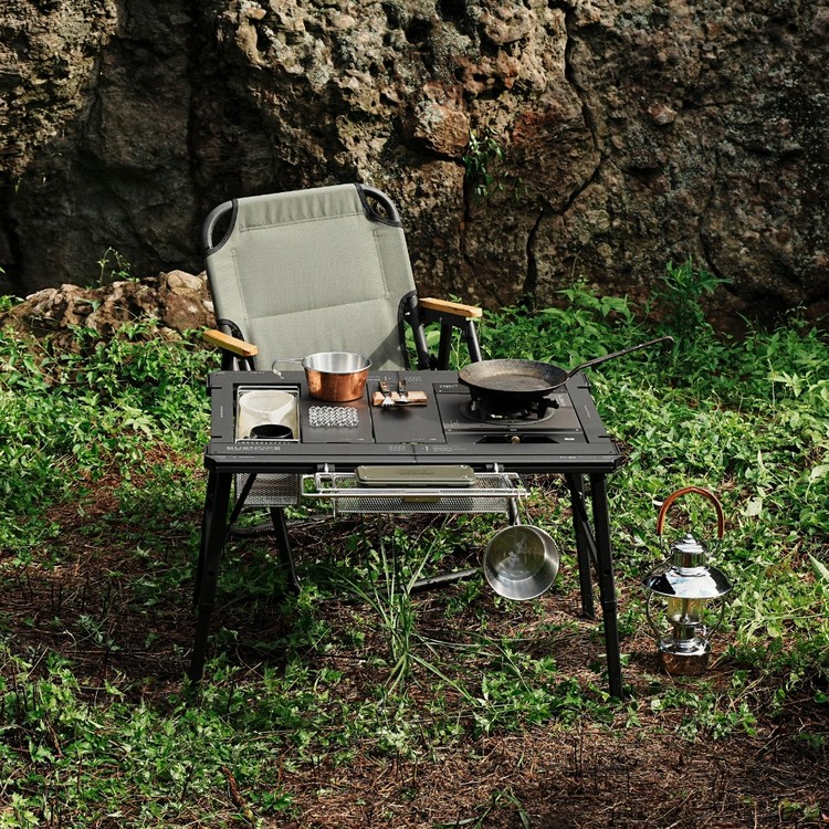 韩国BUENOFE户外桌子IGT露营桌2.5单元轻量化桌可折叠收纳