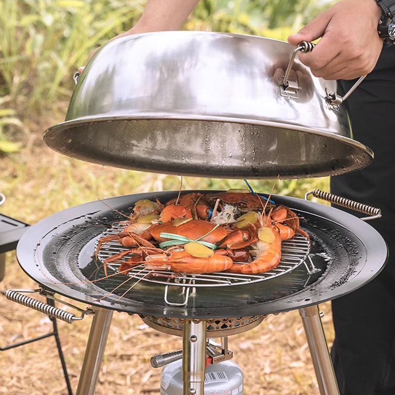 柯曼圆形微波炉底网户外烧烤网