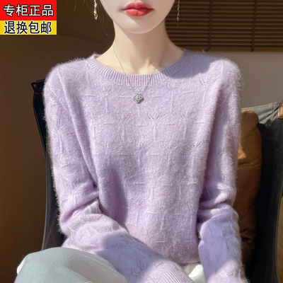 宽松软糯吸湿排汗新款圆领洋气