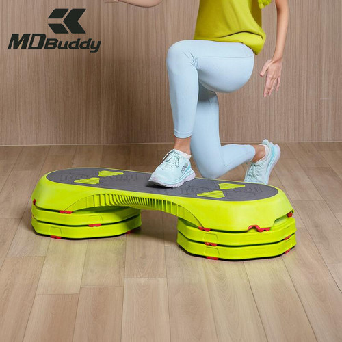 MDbuddy豪华健美踏板可调节高度