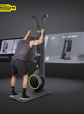 Technogym泰诺健滑雪机SKILLUP上肢核心训练器械自发电磁控风阻