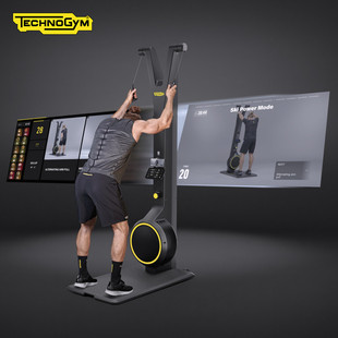 Technogym泰诺健滑雪机SKILLUP上肢核心训练器械自发电磁控风阻
