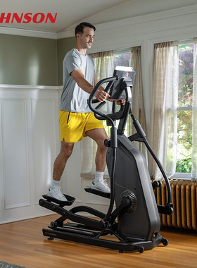 乔山SCHWINN十字星椭圆机590E可调坡度太空漫步家用登山健身器材