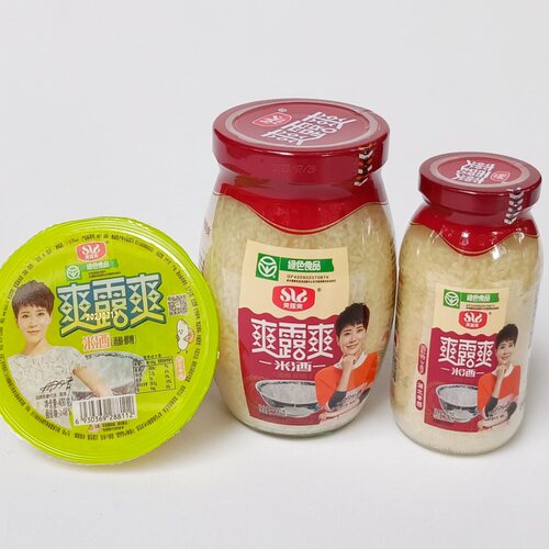 爽露爽绿色食品月子甜酒孝感米酒