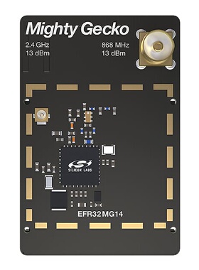 SLWRB4169A 射频 《 EFR32MG14 2400/868 MHZ 13 DBM RA    》