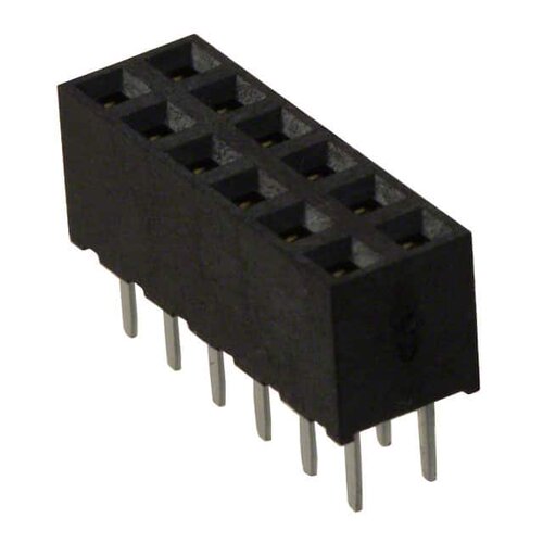 M22-7140642 连接器 《 CONN RCPT 12POS 0.079 GOLD PCB    》
