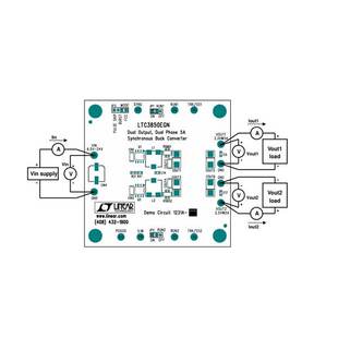 DC1231A-A 开发板 《 BOARD DEMO FOR LTC3850EGN 》