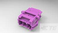 2-1971772-3 连接器 《 1X3 CAP HOUSING PANEL MOUNT KEY    》