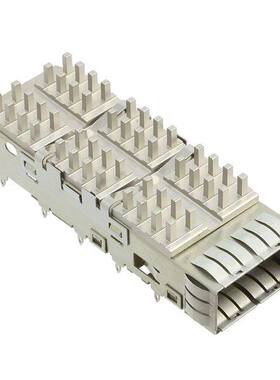 1888631-2 连接器 《 CONN QSFP+ CAGE W/HSINK PRESS RA    》
