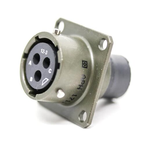 PT02SE-12-3P 连接器 《 CONN RCPT MALE 3POS GOLD CRIMP    》