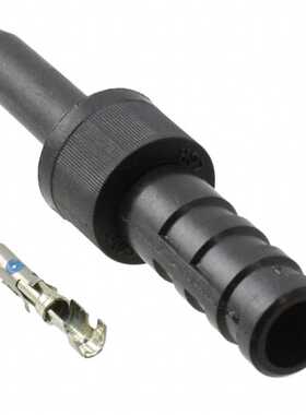 5-861610-2 连接器 《 CONN LGH PLUG 1POS CYL STR    》