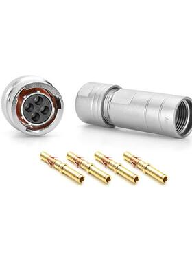 RT06104SNH03SS-K  《 CONN PLUG FMALE 4POS GOLD CRIMP    》