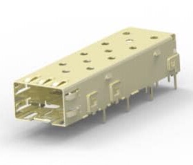 2227303-3 连接器 《 CONN SFP CAGE THROUGH HOLE R/A    》