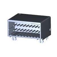 1376137-1 连接器 《 CONN HEADER R/A 20POS 2.5MM    》