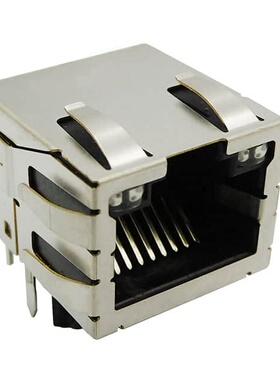 SS-60300-101 连接器 《 MOD JACK HRZ 10G GRND W/LEDS    》