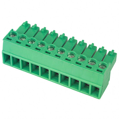EDZ1550/10 连接器 《 TERM BLOCK PLUG 10POS STR 3.81MM    》