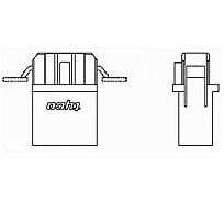 1612257-7 连接器 《 CONN MINI-DRAWER 7POS BLK    》