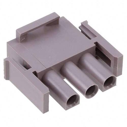 1-350766-1 连接器 《 CONN PLUG HSG 3POS BROWN    》