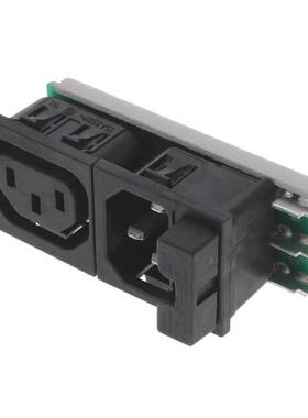 6423.0151.20 连接器 《 PWR ENT IN/OUT IEC320-2-2F PNL    》
