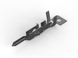 1586314-1 连接器 《 CONN PIN 18-24AWG CRIMP TIN    》