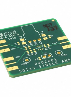 EVAL-HSOPAMP-1RJZ 开发板 《 EVAL BOARD FOR SOT23 OPAMP    》