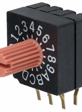 SD-1131 开关 《 SW ROTARY DIP HEX COMP 100MA 5V    》