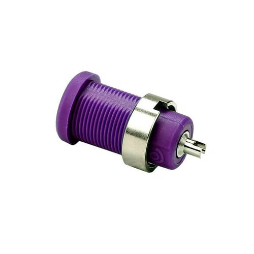 CT2242-7 连接器 《 CONN BANANA JACK SLDR CUP PURPLE    》