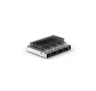 2170747-6 连接器 《 CONN ZQSFP+ CAGE 1X4 W/HSINK R/A    》