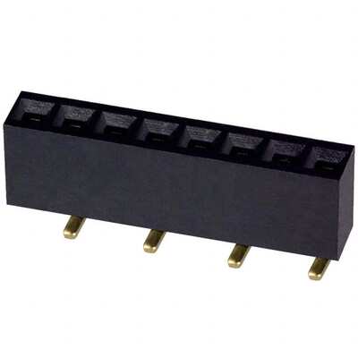 NPPC081KFXC-RC 连接器 《 CONN HDR 8POS 0.1 GOLD SMD    》