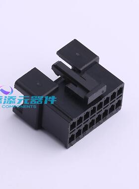 HX25023-2x8R 连接器 《 2.5mm 2x8P 母胶壳 黑色    》