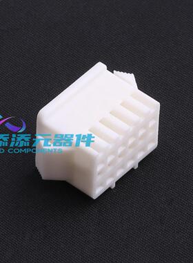 HX25022-2x6PN WH 连接器 《 2.5mm 2x6P 公胶壳 白色    》