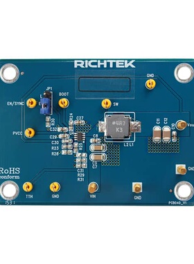 EVB_RT7296AGJ8F 开发板 《 EVAL MODULE FOR RT7296AGJ8F    》