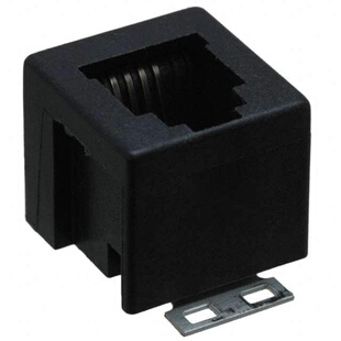 1-338084-6 连接器 《 CONN MOD JACK 4P4C VERT UNSHLD    》