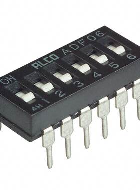 1825002-9 开关 《 SWITCH SLIDE DIP SPST 25MA 24V    》