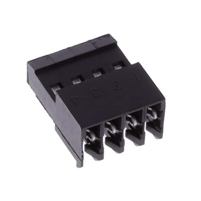 3-644574-4 连接器 《 CONN RCPT 4POS IDC 24AWG TIN    》
