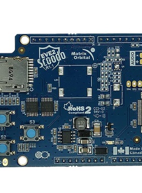EVE2-SHIELD 开发板 《 EVE2 SCOODO SHIELD DEV KIT    》