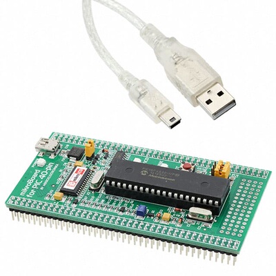 MIKROE-1029 开发板 《 MIKROBOARD PIC18F4520 EVAL BRD    》