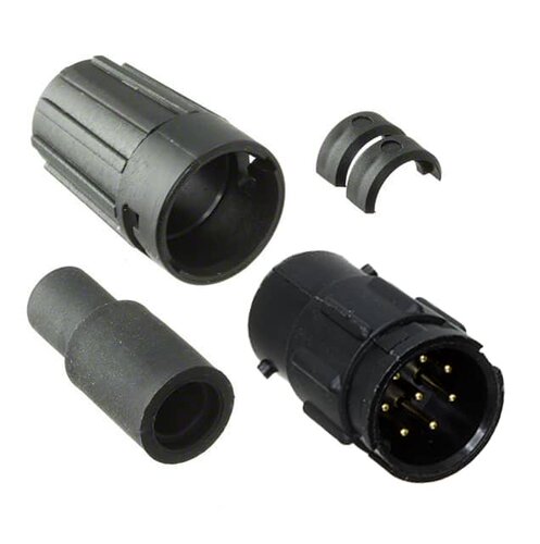 8282-8PG-513 连接器 《 CONN RCPT MALE 8P GOLD SLDR CUP    》