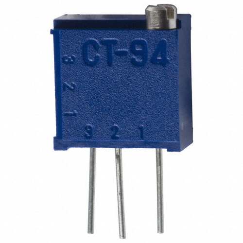 CT94EY102 电位计 《 TRIMMER 1K OHM 0.5W PC PIN TOP    》