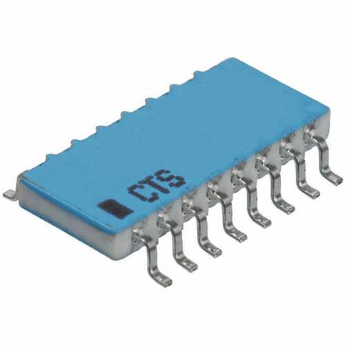 767163221GP 电阻 《 RES ARRAY 8 RES 220 OHM 16SOIC    》