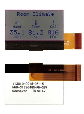 NHD-C12864GG-RN-GBW/NHD-C12832A1Z-NSW-BBW-3V3