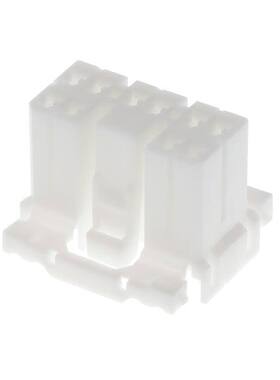 174465-1 连接器 《 CONN PLUG HSNG 10POS DUAL WHITE    》