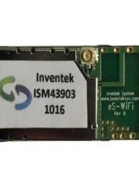 ISM43903-R48-L54-U ISM43907-WM-EVB ISM43362-L36-E