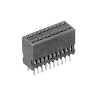 5-104078-3 连接器 《 CONN RCPT 10POS 0.05 GOLD PCB    》