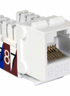 NKJ-5508 连接器 《 CAT5E SLIMSTYLE 90 DEGREE KEYSTO    》